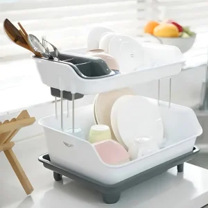 Escurridor De Plastico 2 Niveles