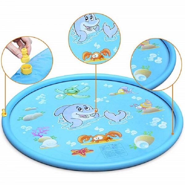 Alfombra De Agua 1,43 metros Piscina A Chorros - Imagen 4