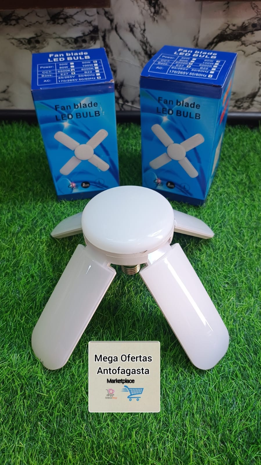 BOMBILLO LED 4 ASPAS - Imagen 3