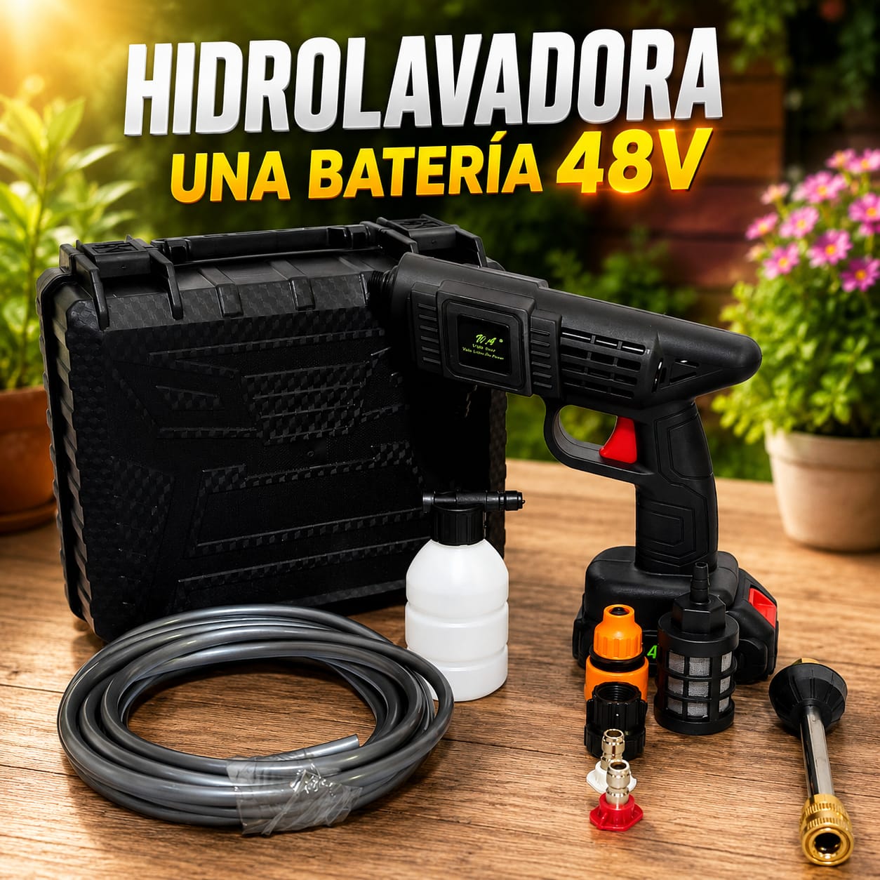 HIDROLAVADORA de 48V