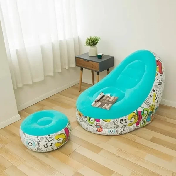 SOFA INFLABLE CON REPOSA PIES - Imagen 4