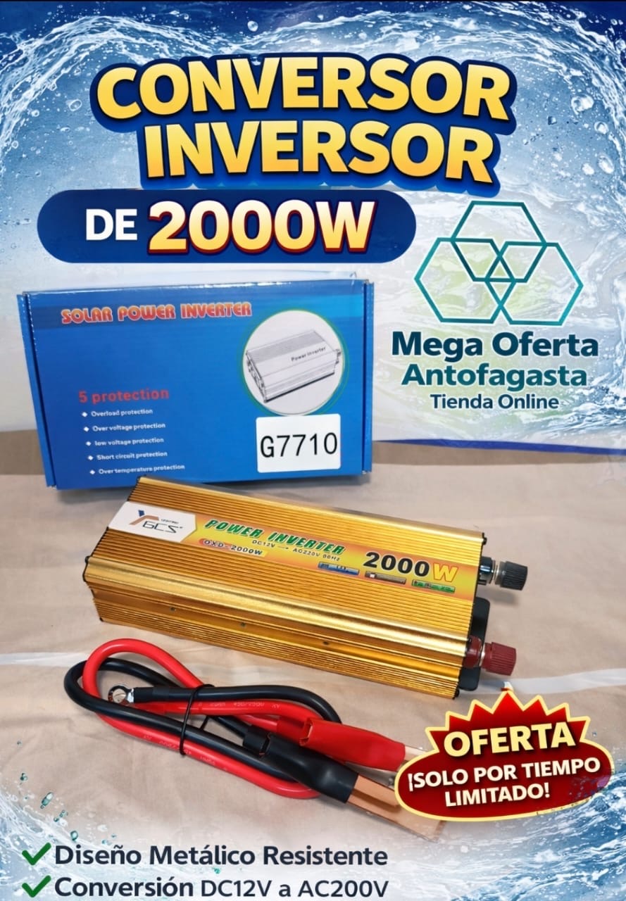 conversor de 2000watts