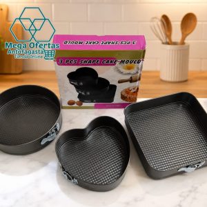 MOLDES 3 PIEZAS