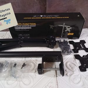 SOPORTE DE  MESA PARA MONITOR DOBLE