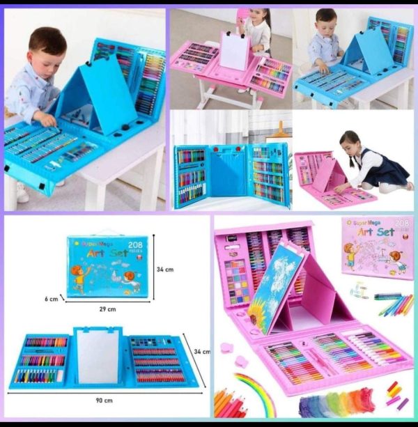 SET DE ARTE DE 208 PIEZAS