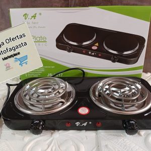 COCINA ELECTRICA CON ESPIRAL 2 HORNILLAS