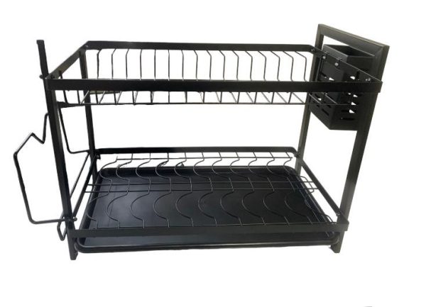 ESCURRIDOR DE PLATOS 2 NIVES DISH RACK - Imagen 2