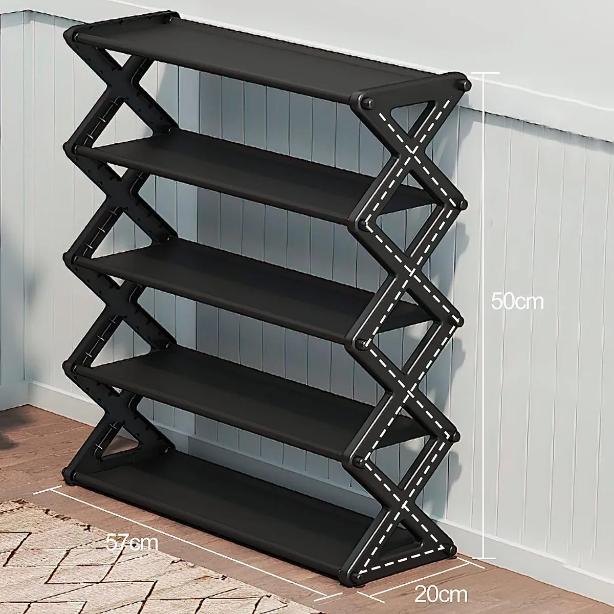 ZAPATERA PLEGABLE 5 NIVELES - Imagen 3