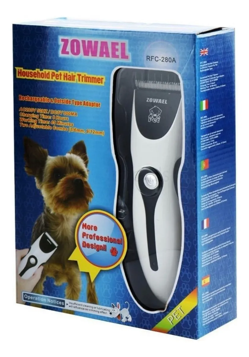 MAQUINA DE PERRO INALAMBRICA BLANCA - Imagen 6