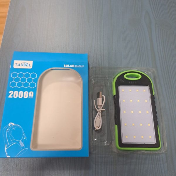 POWER BANK SOLAR CHARGER 2000