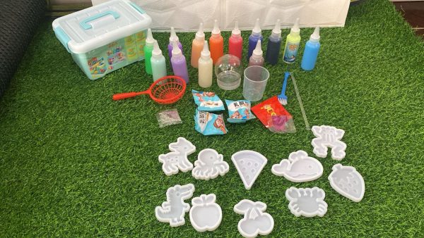 SET DE GEL MAGICO PARA FIGURAS 3D BAJO EL AGUA 13 GEL - Imagen 2