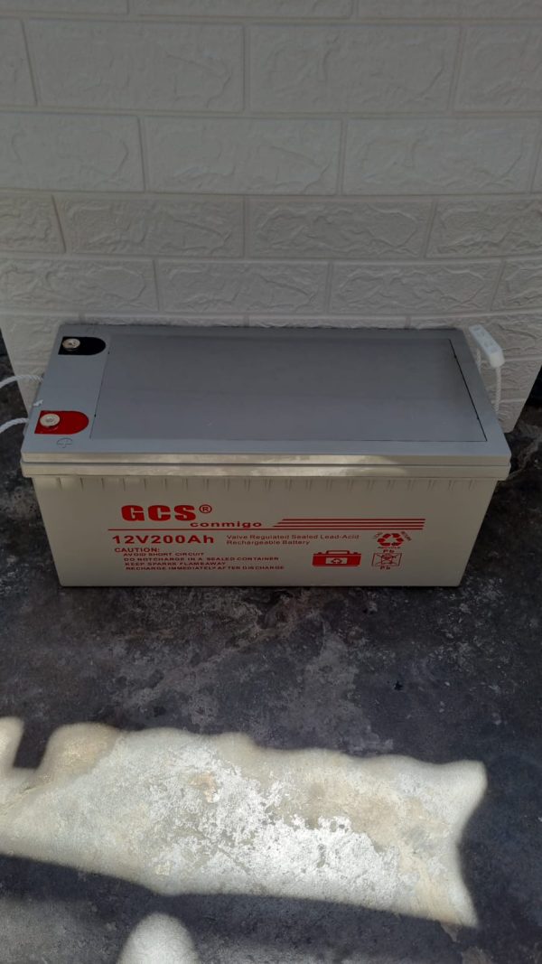 BATERIA  DE GEL 200 AMP