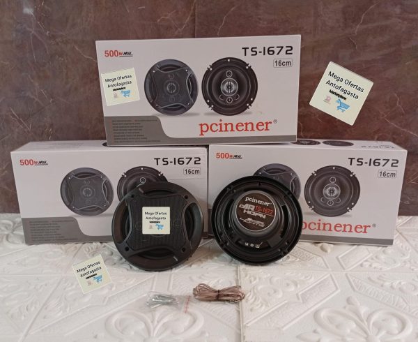 PARLANTE CAR AUDIO 500W 16CM - Imagen 2