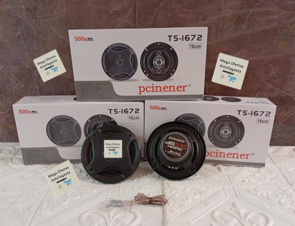PARLANTE CAR AUDIO 500W 16CM - Imagen 3