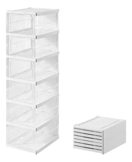 ORGANIZADOR ZAPATERO TRANSPARENTE 6 NIVELES - Imagen 5