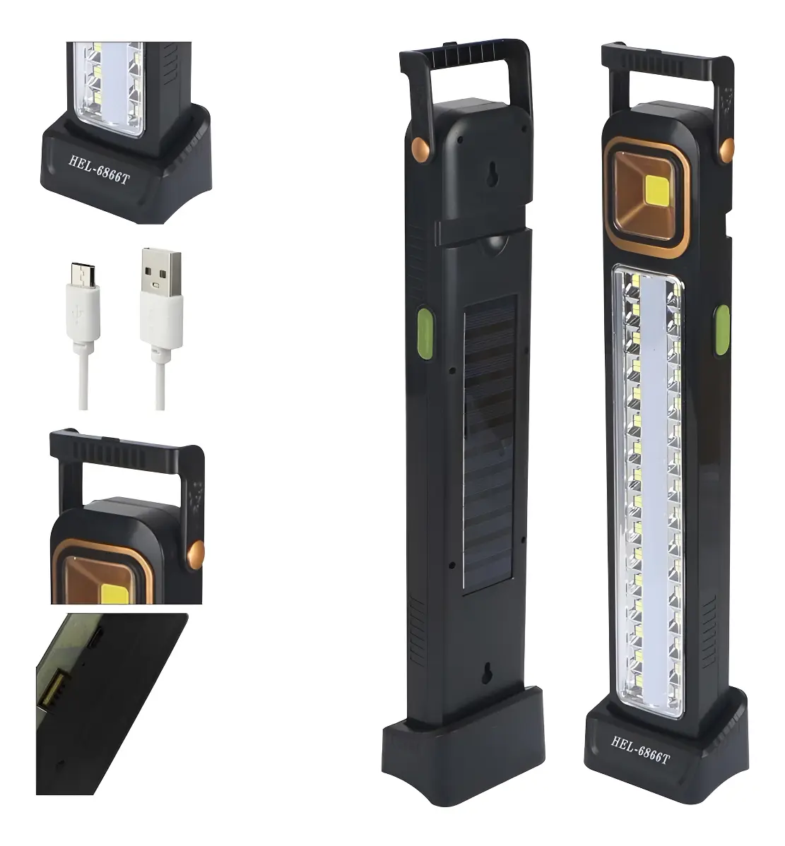 LUZ SOLAR Y RECARGABLE 45W - Imagen 5