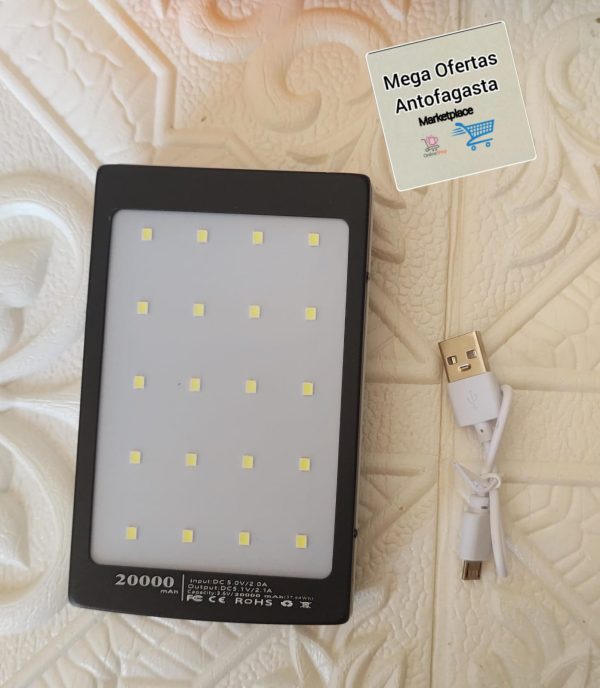 POWER BAM SOLAR A01 2000 Mah - Imagen 3