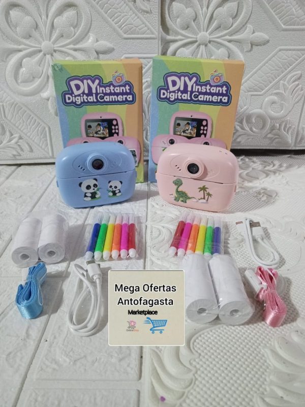 MINI CAMARA E IMPRESORA TERMICA PARA NIÑOS
