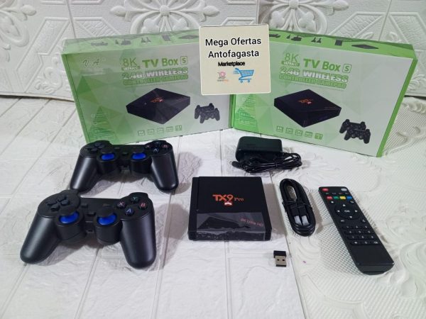 TV BOX 8K MAS CONSOLA DE JUEGO