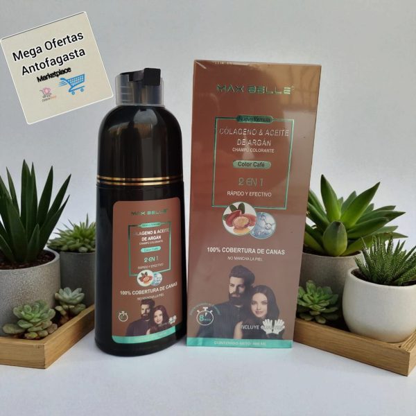 SHAMPOO NATURAL MAS GUANTES CUBRE CANAS - Imagen 6