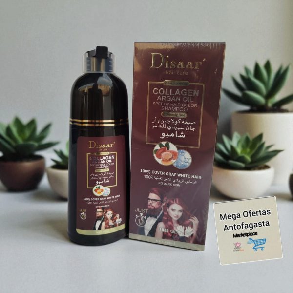SHAMPOO NATURAL MAS GUANTES CUBRE CANAS - Imagen 3
