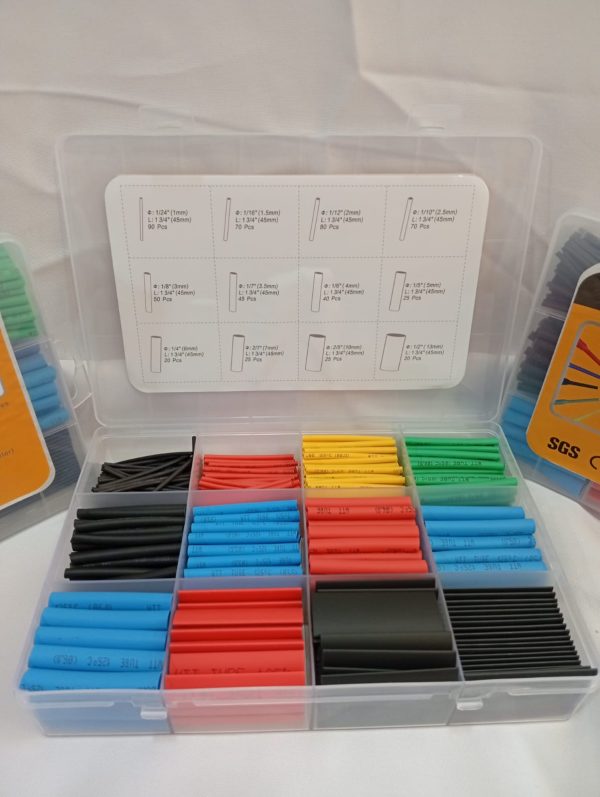 Kit de 560 piezas de tubos retractil