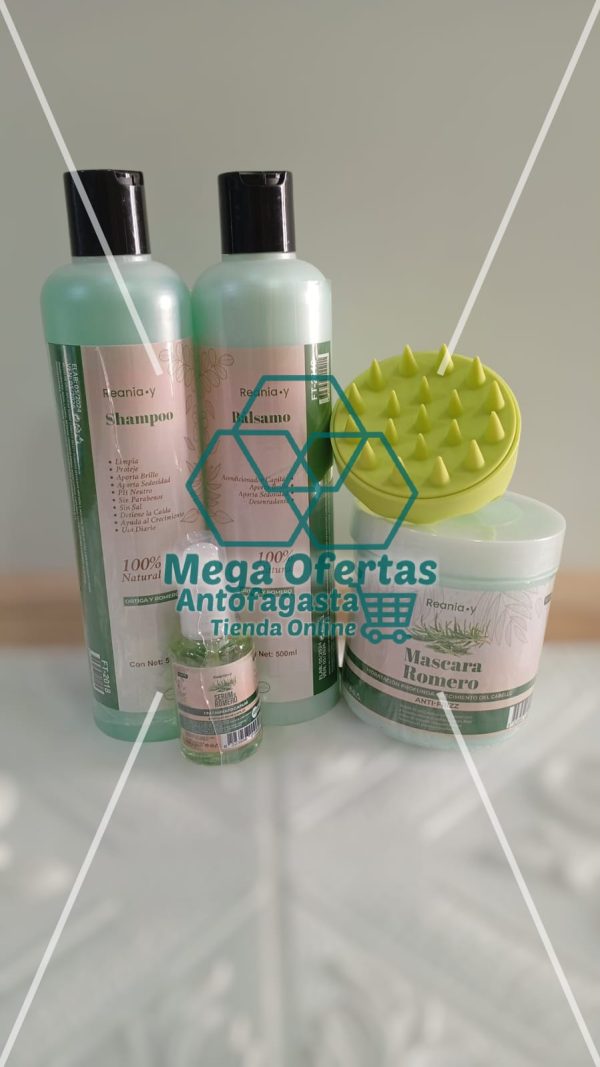 KIT DE TRATAMIENTO PARA EL CABELLO DE ROMERO A02 - Imagen 3