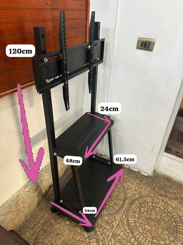 Soporte pedestal A03 de 32 a 60 pulgadas - Imagen 3
