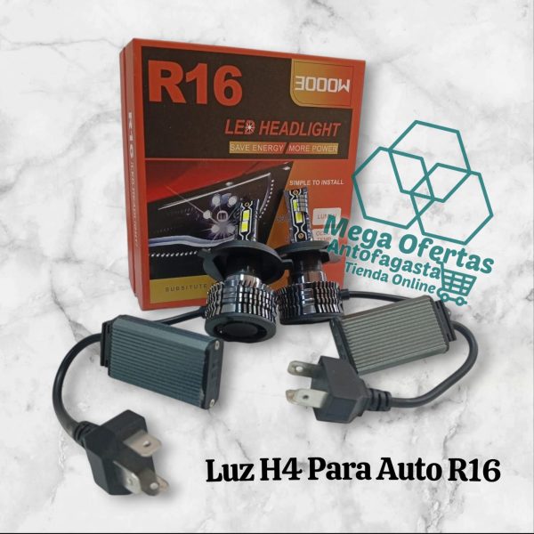 LUZ DE AUTO R16 H4
