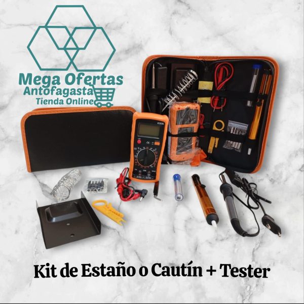 KIT DE CAUTIN MAS TESTER