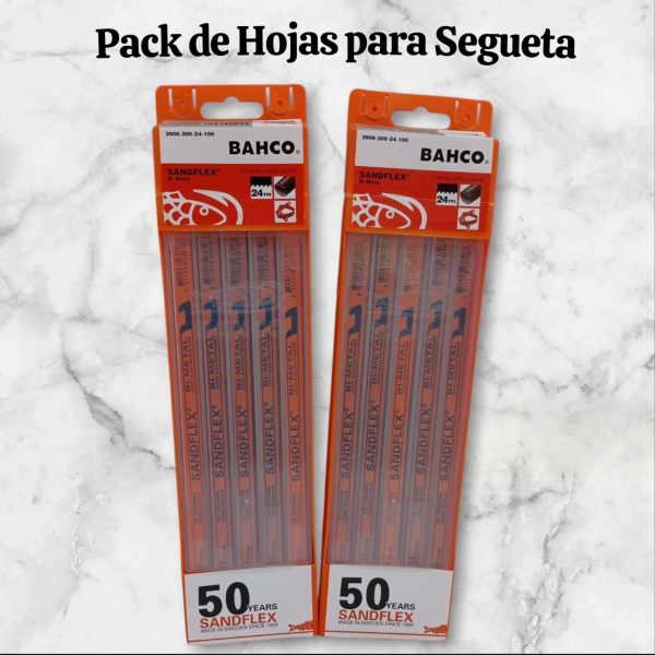 PACK DE HOJAS PARA SEGUETA