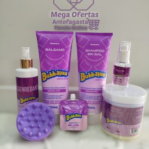Kit de bubbaluu hidratante aroma uva A01