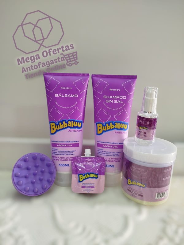 Kit de bubbaluu hidratante A02 aroma uva A02 - Imagen 2