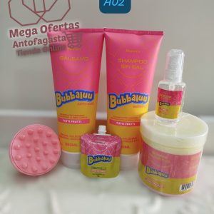 Kit bubbaluu hidratante A02 aroma tutti frutti