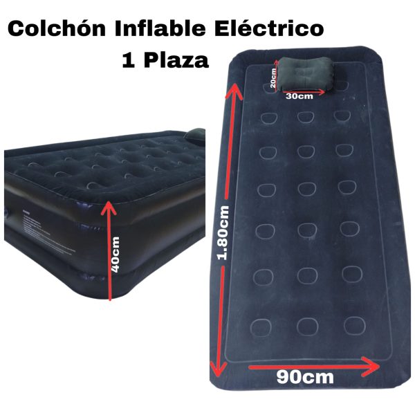 COLCHON INFLABLE DE 1 PLAZA - Imagen 5