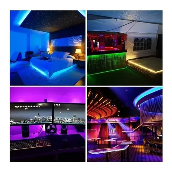 CINTA LED MULTICOLOR  A01 10  METROS - Imagen 2