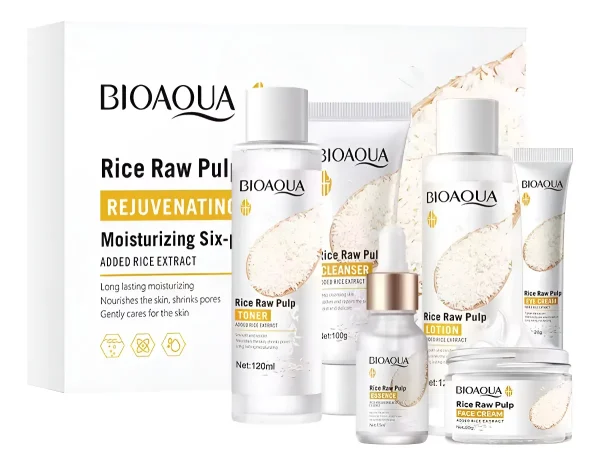 SET DE SKIN CARE BIOAQUA PULPA DE ARROZ - Imagen 9