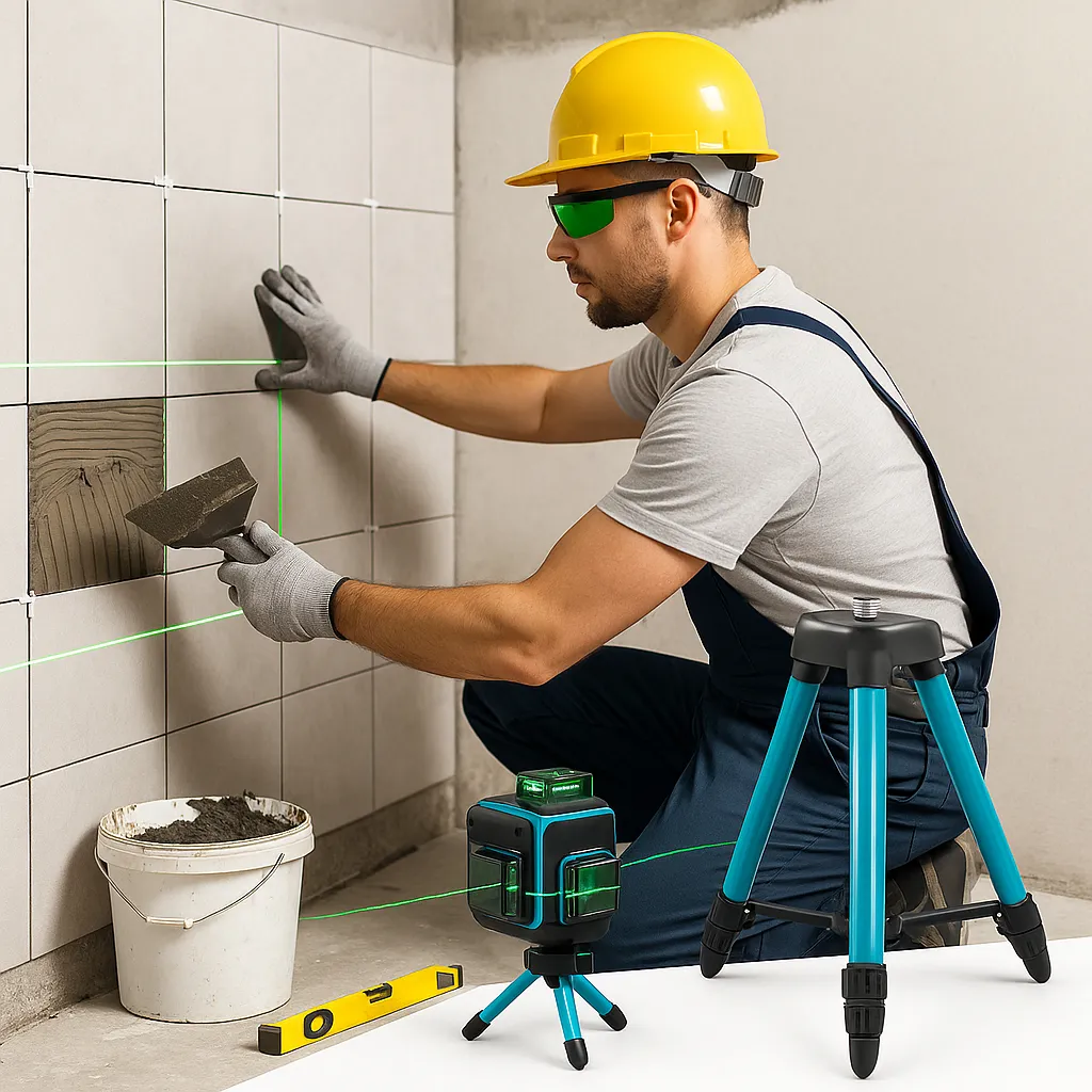 KIT DE NIVEL LASER 16 LINEAS CON PEDESTAL - Imagen 2