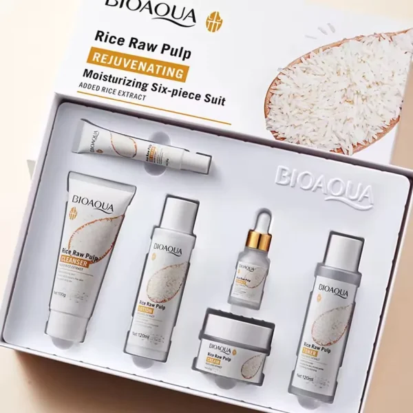 SET DE SKIN CARE BIOAQUA PULPA DE ARROZ - Imagen 8