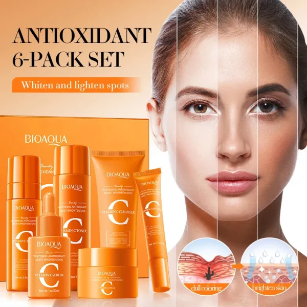 SET DE SKIN CARE BIAQUA DE VITAMINA C - Imagen 2
