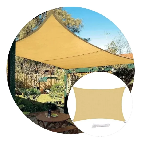 TOLDO MALLA RECTANGULAR 6X4 - Imagen 5