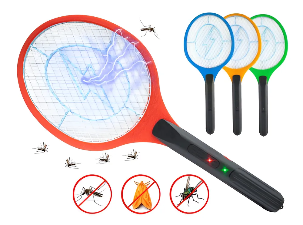 RAQUETA MATA MOSCAS RECARGABLE