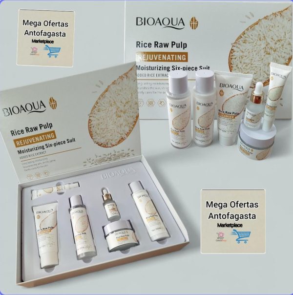 SET DE SKIN CARE BIOAQUA PULPA DE ARROZ - Imagen 12