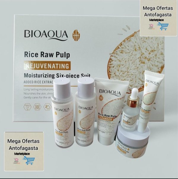 SET DE SKIN CARE BIOAQUA PULPA DE ARROZ - Imagen 11