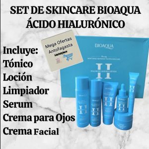 SET DE SKIN CARE BIOAQUA ACIDO HIALURONICO