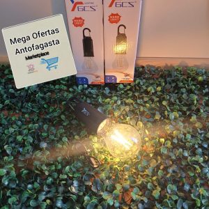 AMPOLLETA SOLAR RECARGABLE