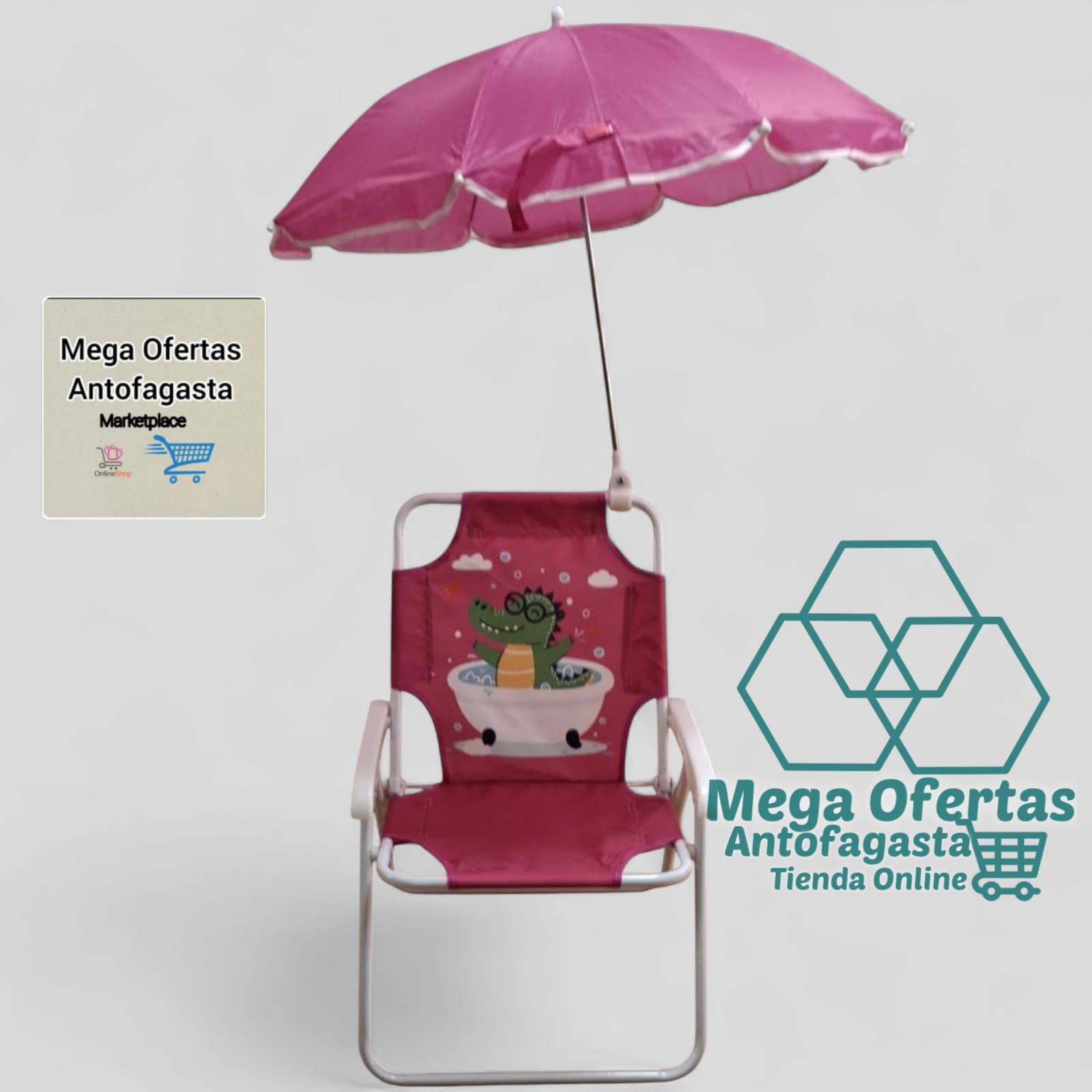 SILLA CON SOMBRILLA PARA NIÑOS - Imagen 6