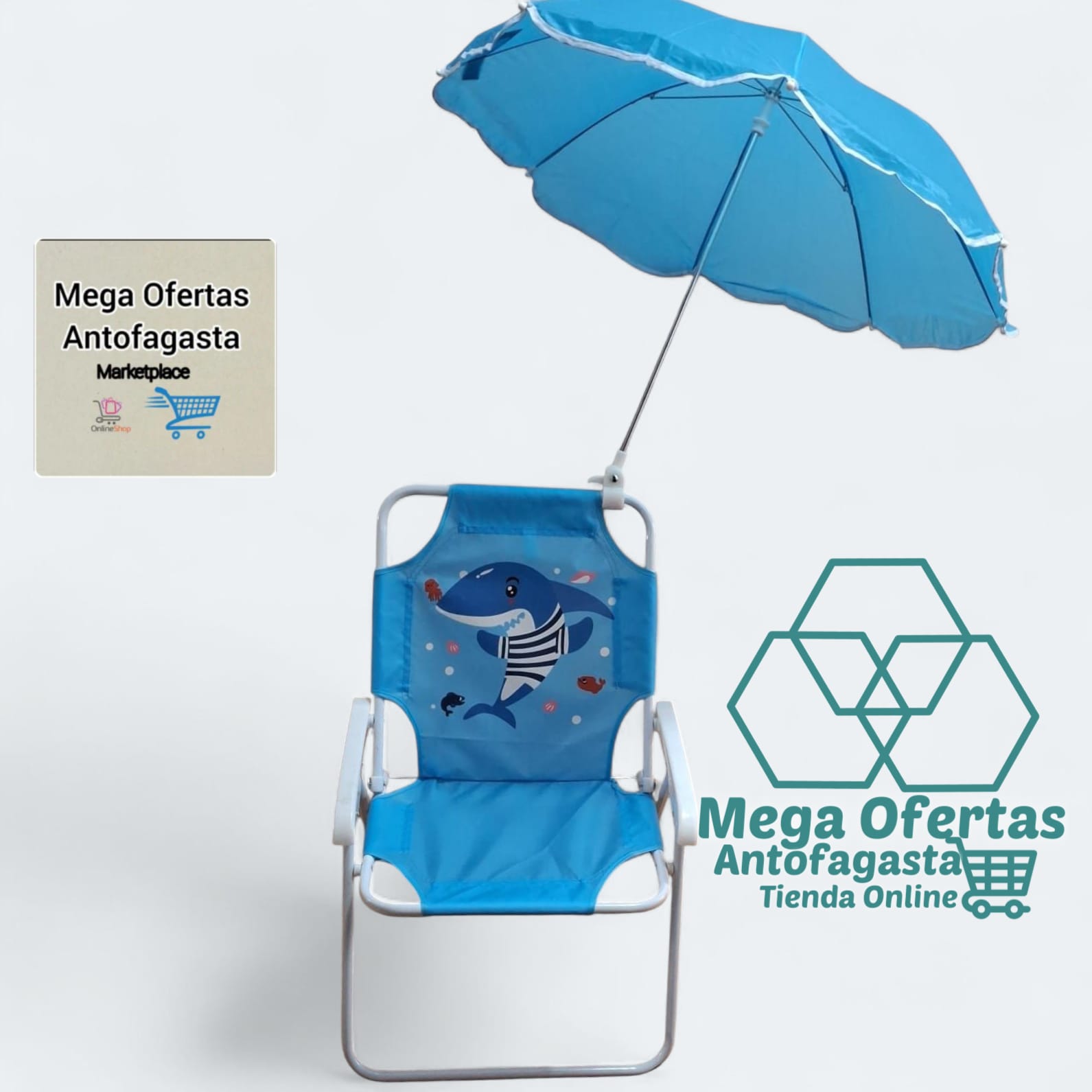 SILLA CON SOMBRILLA PARA NIÑOS - Imagen 4