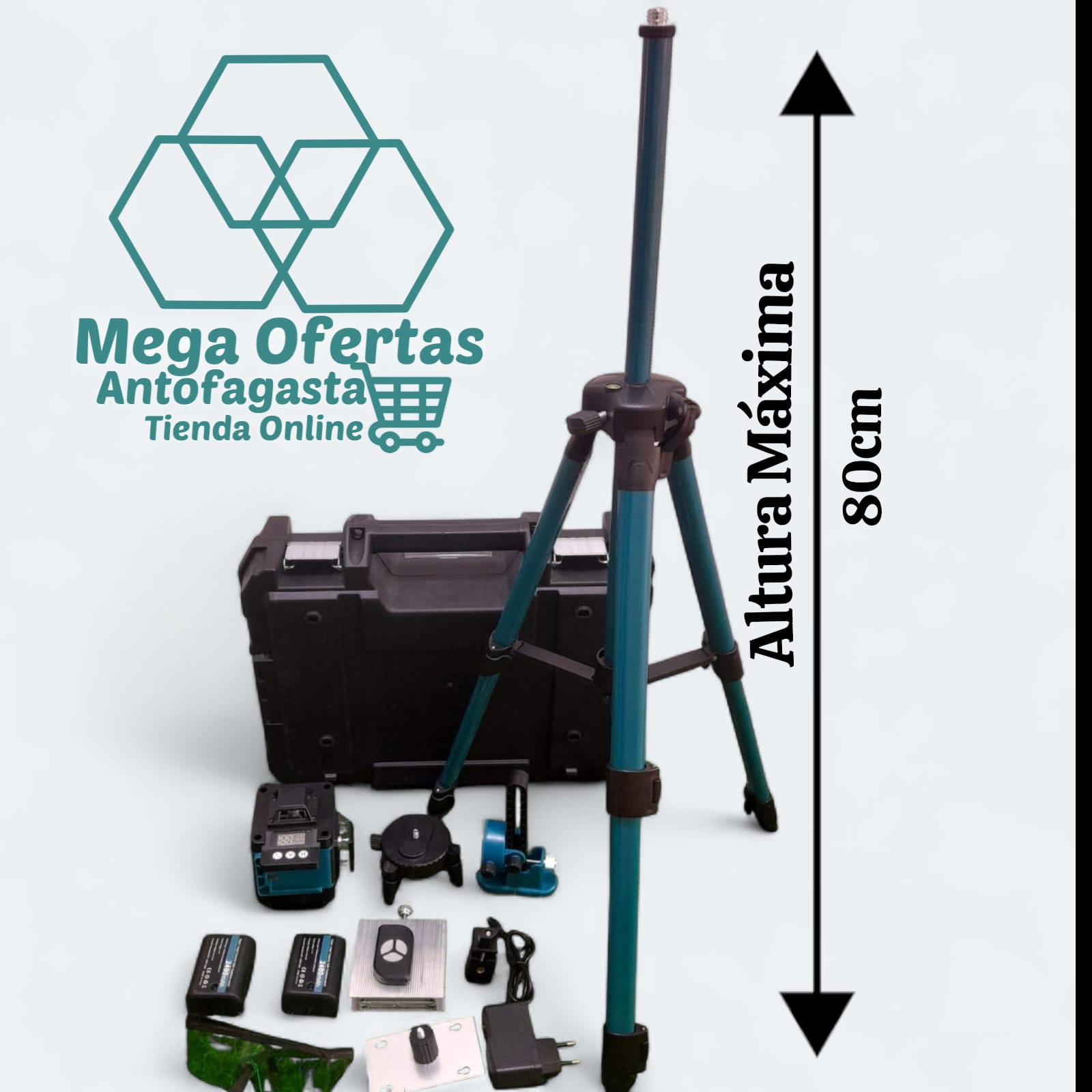 KIT DE NIVEL LASER 16 LINEAS CON PEDESTAL - Imagen 6