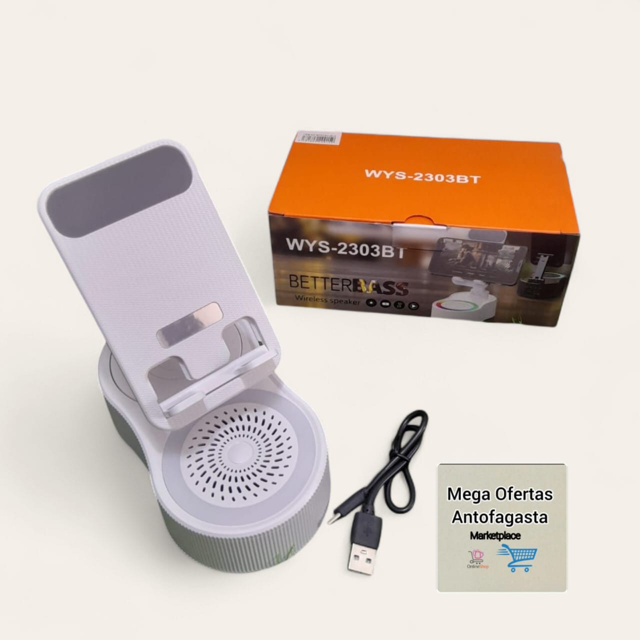 SOPORTE DE TELEFONO CON PARLANTE - Imagen 4